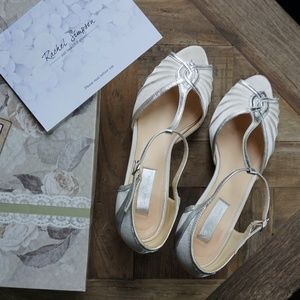 Vintage-style Rachel Simpson "Matilda" ivory shoes